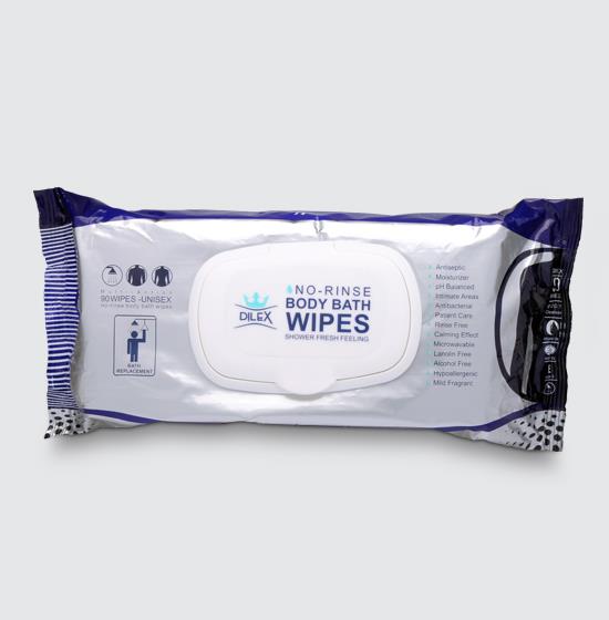 دستمال استحمام بدن دایلکس 90 عددی