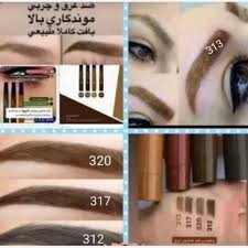 قلم هاشور ابرو جایگزین تتو حاوی موم زنبور عسل با ماندگاری بالا و ضدآب 4 گرمی